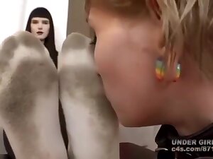 Russian Gothic Feet (lesbians)